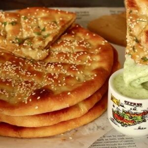 Chicken Qeema Naan
